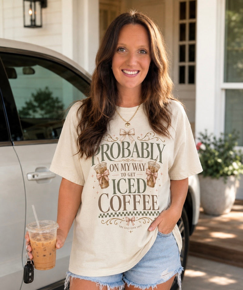 THE ICED COFFEE RUN TEE